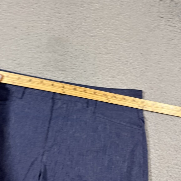 Eddie Bauer Travex Shorts Womens Sz T10 Blue Nylon Hiking Outdoors Travel - Picture 4 of 8